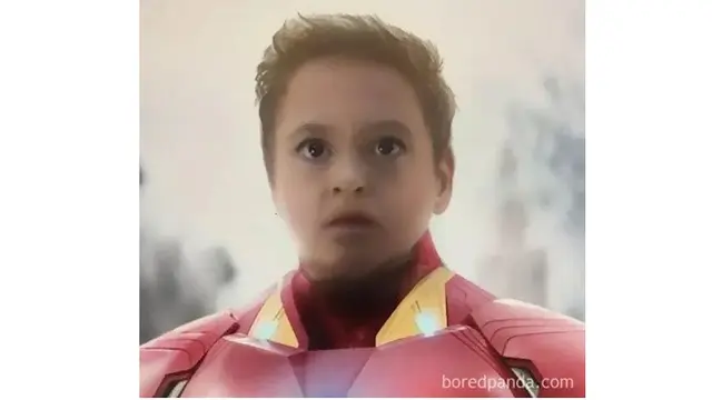 Avengers Pakai Baby Filter