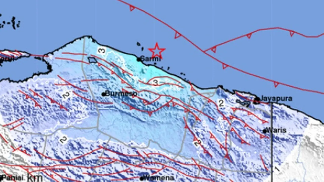 gempa sarmi
