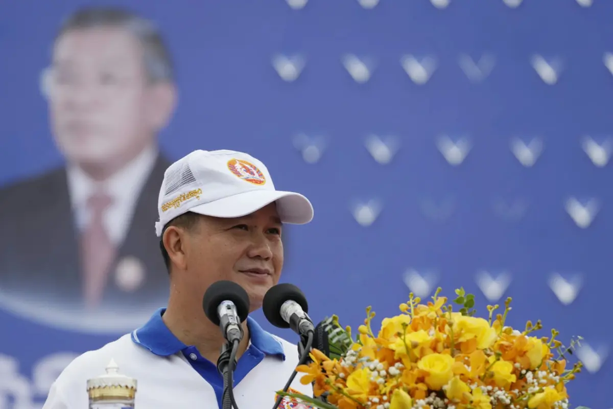 Hun Manet, putra dari PM Kamboja Hun Sen.