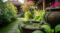 Ular Kecil Sering Muncul di Kebun? Ini 7 Cara Mengusir Sekaligus Mencegahnya Datang Lagi
