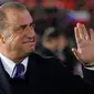 3. Fatih Terim (Turki), sebulannya mantan pelatih AC Milan ini mendapatkan gaji sebesar 291.66 euro atau 4,31 miliar rupiah. Dengan gaji besar dirinya mampu membawa Turki bersaing di Eropa. (AFP/Milan Kammermayer) 