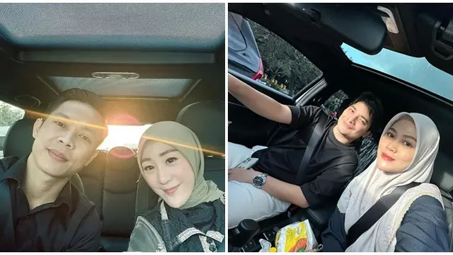 6 Potret Larissa Chou – Ikram Rosadi dan Alvin Faiz – Henny Rahman, Romantis