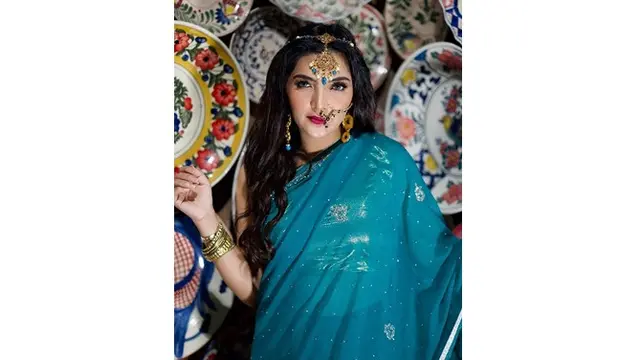 7 Potret Ashanty Saat Kenakan Pakaian Bertema Indian Look, Bikin Pangling