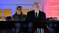 Prakiraan cuaca dingin yang akan terjadi pada Senin 20 Januari 2025 memaksa acara pelantikan Donald Trump sebagai Presiden Amerika Serikat dipindah dari bagian depan barat ikonik gedung Capitol ke dalam ruangan ke Capitol Rotunda. (Jim WATSON/AFP)
