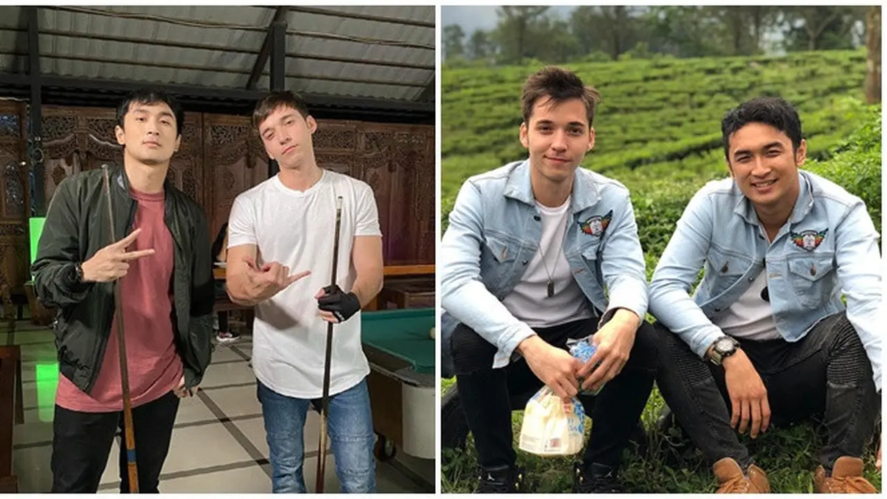 Beri Dukungan, Ini 6 Potret Persahabatan Gerald Yohanes dan Stefan William