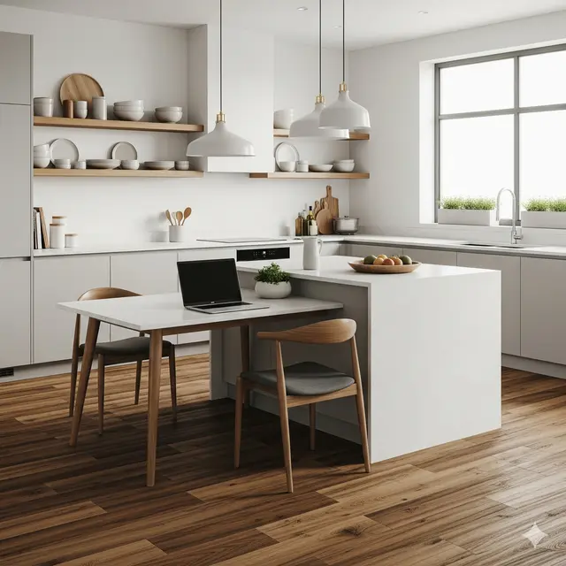 Ide Dapur Minimalis Ala Pinterest Warna Elegan Tampak Luas. Gemini