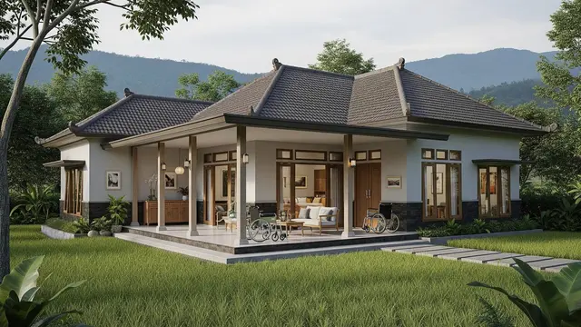 Inspirasi Rumah Adem dan Aman untuk Lansia di Pedesaan