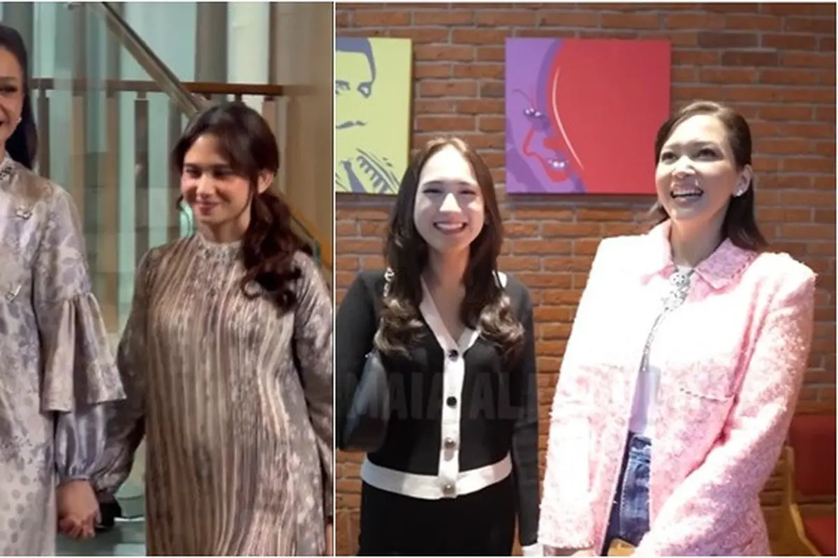 7 Potret Maia Estianty Bareng Dua Calon Mantunya, Tissa Biani dan Laura Moane