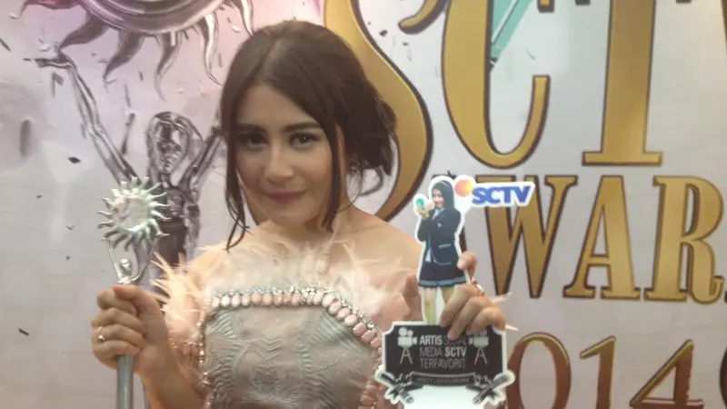 Prilly Latuconsina Lengkapi Kemenangan GGS di SCTV Awards