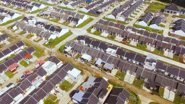 Perumahan yang mendapat Fasilitas Likuiditas Pembiayaan Perumahan (FLPP). (Dok Kementerian PUPR)