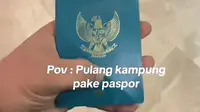 Tiket domestik mahal, WNI pilih mudik pakai paspor transit di Kuala Lumpur. (Dok: TikTok&nbsp;https://vt.tiktok.com/ZSF4J2Lww/&nbsp;@dekjaww)