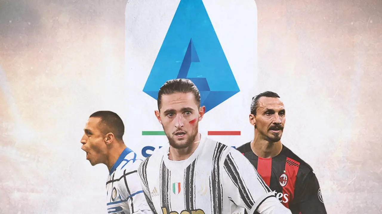 Serie A - Alexis Sanchez, Adrien Rabiot, Zlatan Ibrahimovic