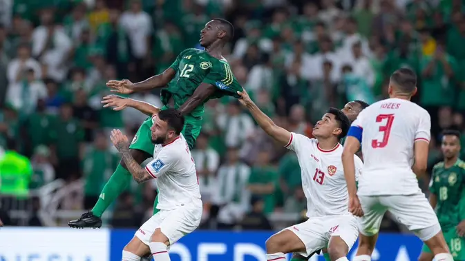 Duel Sengit Timnas Indonesia vs Arab Saudi: Pemain Abroad Unggul, Rekor Tertinggal