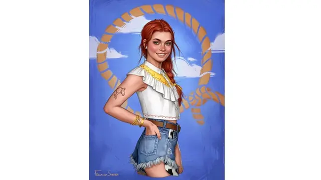 6 Ilustrasi Tokoh Disney yang Diubah Jadi Karakter Video Game, Tampak Nyata