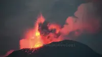 Awas, Tingkat Aktivitas Gunung Ibu Maluku Utara Kini Naik Jadi Level IV      