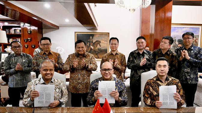 Prabowo Terima Delegasi Hisense di Kertanegara, Saksikan Penandatanganan MoU