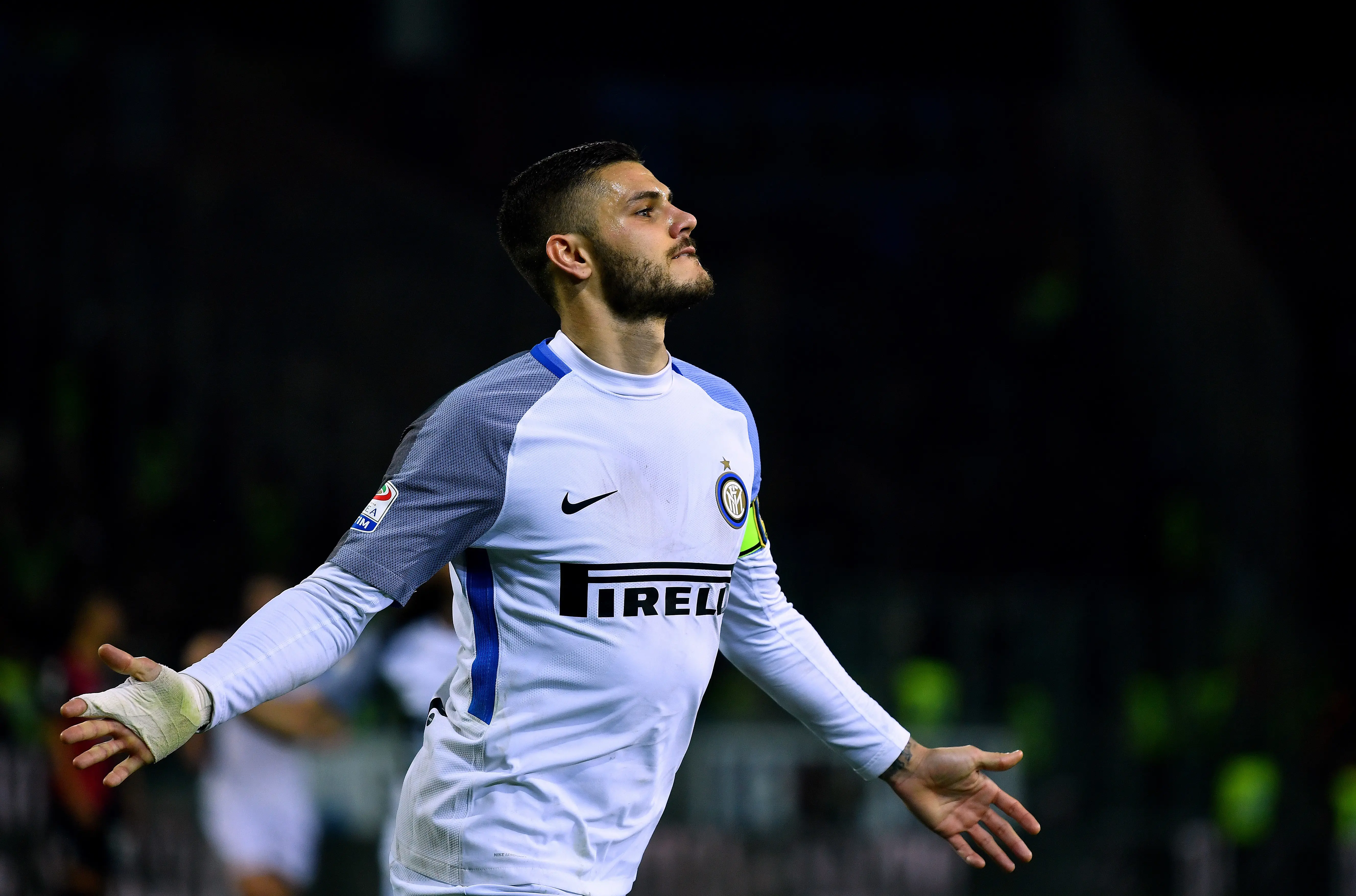 Mauro Icardi adalah andalan Inter di lini depan (AFP / ALBERTO PIZZOLI)