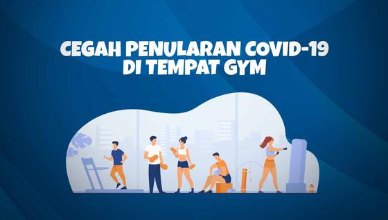 VIDEOGRAFIS: Cegah Penularan Covid-19 di Tempat Gym
