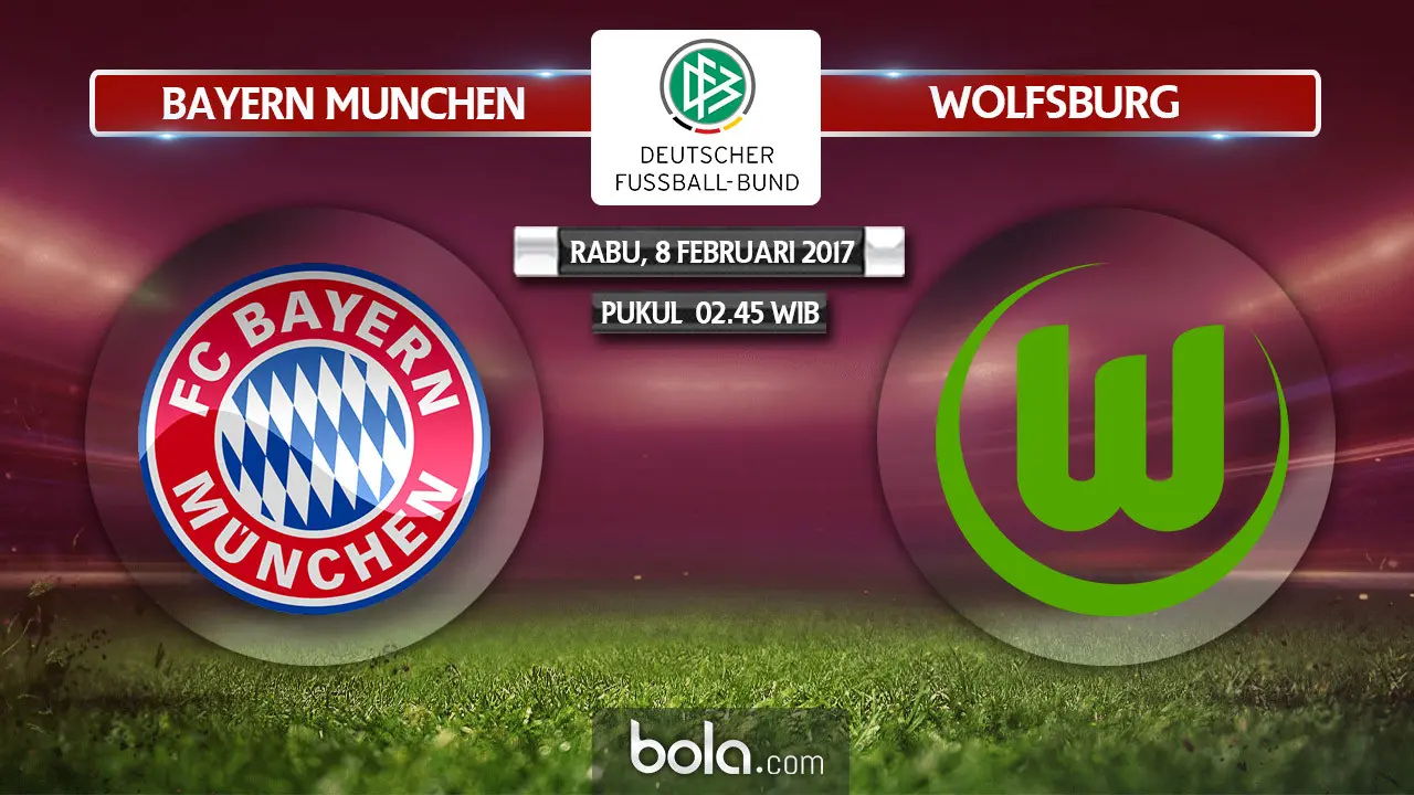 DFB Pokal_Bayern Munchen vs Wolfsburg (Bola.com/Adreanus Titus)