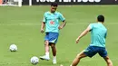 Laga antara Brasil dan Argentina akan berlangsung di Stadion Mas Monumental, Buenos Aires pada Rabu (26/3/2025) pagi Waktu Indonesia Barat. (EVARISTO SA/AFP)