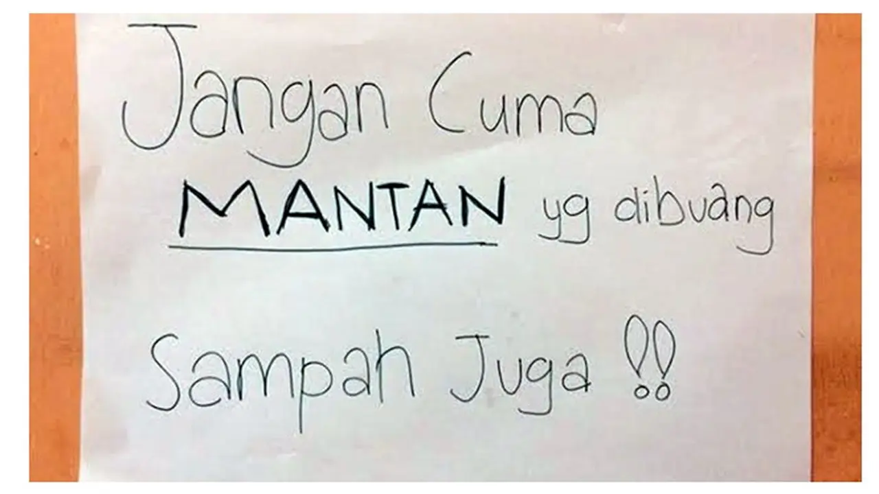 10 Tulisan Peringatan di Dinding Kosan Ini Bikin Geleng Kepala