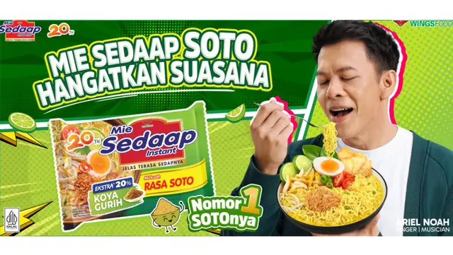 <p>Kolaborasi Mie Sedaap dan Ariel. </p>