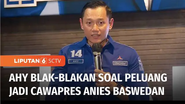 Ketua Umum Partai Demokrat, Agus Harimurti Yudhoyono menegaskan urusan bakal calon wakil presiden koalisi perubahan untuk persatuan, diserahkan kepada Anies Baswedan. Ia pun menyinggung pihak yang selalu mempertanyakan tentang peluangnya, menjadi bac...