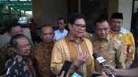 Ketua Umum Partai Golkar Airlangga Hartarto menyambangi PP Muhammadiyah (Merdeka.com/ M Genantan)