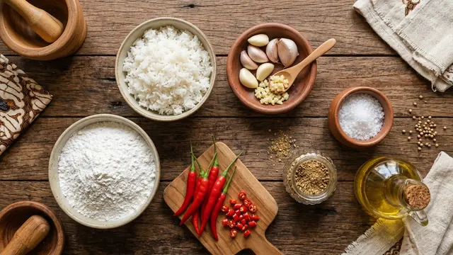 Resep Kerupuk Pedas (AI Generated)