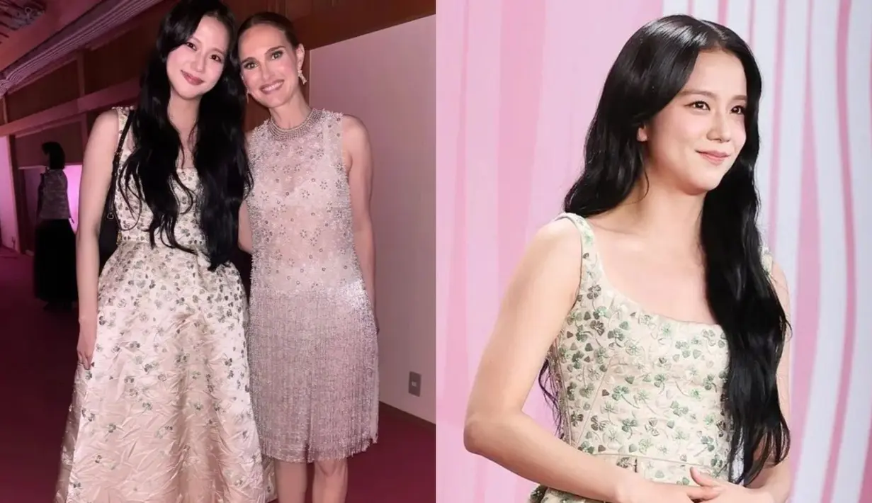 Lama tak terlihat, Jisoo BLACKPINK kembali terlihat di event Miss Dior yang diselenggarakan di Tokyo [@blackpinks.style4]