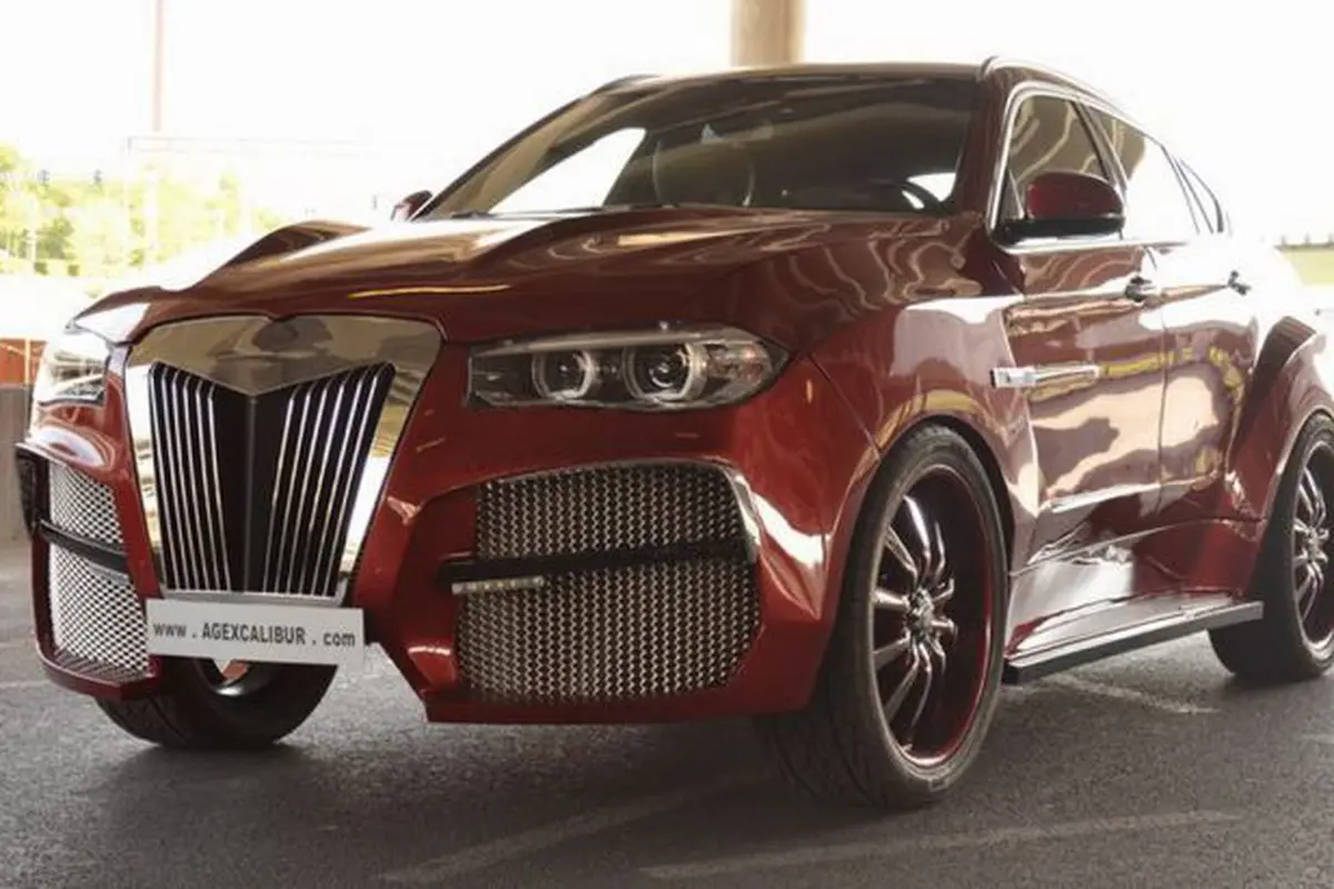 Bertampang Paling Jelek, Modifikasi BMW X6 Dijual Rp 1,35 M