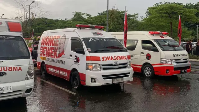 Kaisar Said Putra Hadirkan Tim Ambulans SobatKaisar di Seminar Mitigasi PDI Perjuangan