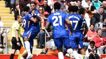 Liverpool gagal memetik poin penuh saat menjamu Chelsea dalam laga lanjutan Liga Inggris 2025/2026, Sabtu (09/05/2026) waktu setempat. (AFP/Peter Powell)