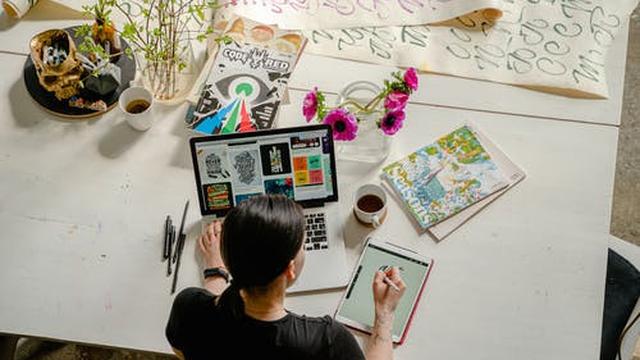 Ilustrasi merancang keamanan informasi digital