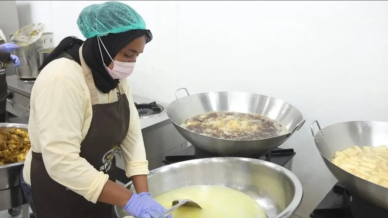Dapur SPPG di Jayapura Papua