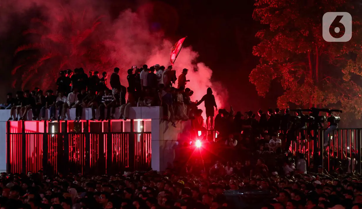 Garuda Muda memiliki peluang berlaga di Olimpiade Paris 2024 jika berhasil meraih tempat ketiga di Piala Asia U-23 AFC Qatar 2024. (Liputan6.com/Herman Zakharia)