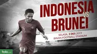 Sepak Bola Putra SEA Games 2019: Indonesia vs Brunei. (Bola.com/Dody Iryawan)