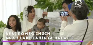 Seperti ini harapan Bebi Romeo untuk anak lelakinya, Muhammad Bambang Arr Ray Bach.