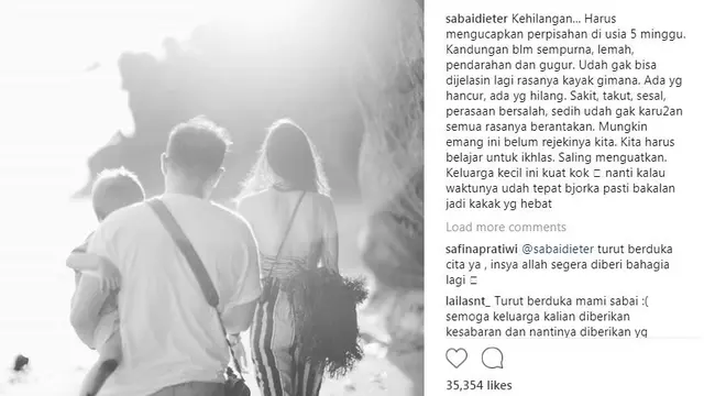 Ringgo Agus Rahman dan Sabai Morscheck