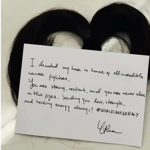 Alasan Haru Erina Gudono Potong Pendek Rambutnya.  foto: (dok.Instagram @erinagudono/https://www.instagram.com/p/DF2oQJNy5pp/Henry)