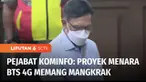 Tiga anak buah mantan Menkominfo Johnny Plate bersaksi dalam kasus korupsi pembangunan proyek menara BTS. Mereka mengakui bahwa sebagian proyek yang menelan biaya lebih dari Rp 10 triliun itu mangkrak.