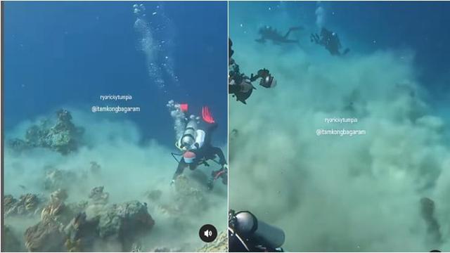 Momen Gempa 7,2 SR di Dasar Laut Banda Tak Sengaja Tertangkap Kamera Ini Bikin Merinding