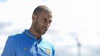 Pemain Barcelona asal Argentina, Javier Mascherano. (AFP/Josep Lago)