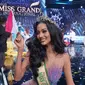 Aurra Kharishma berhasil meraih juara runner up 3 Miss Grand International 2020 (Foto: instagram/aurrakharishma)