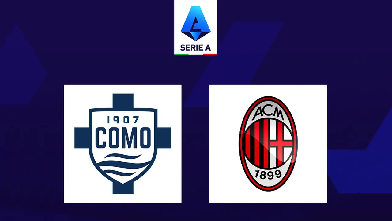 Liga Italia - Como Vs AC Milan