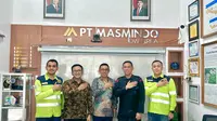 Berkunjung ke MDA, Brimob Polda Sulsel Siap Jaga Keamanan dan Kondusifitas Investasi di Luwu