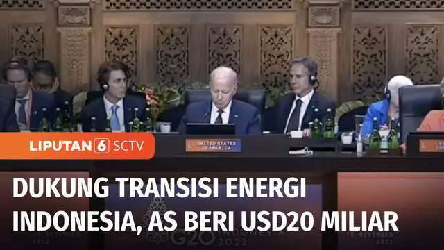 Demi mendukung proyek transisi energi di Indonesia, Pemerintah Amerika Serikat dan sejumlah pihak memobilisasi dana hingga mencapai USD 20 miliar. Bantuan ini akan dijadikan pembiayaan publik dan swasta selama periode 3-5 tahun.