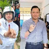 Sebagian masyarakat Indonesia gunakan hak pilihnya di Pilkada Serentak 2024. Termasuk Nagita Slavina hingga Agus Harimurti Yudhoyono. Intip gaya nyoblosnya yuk!