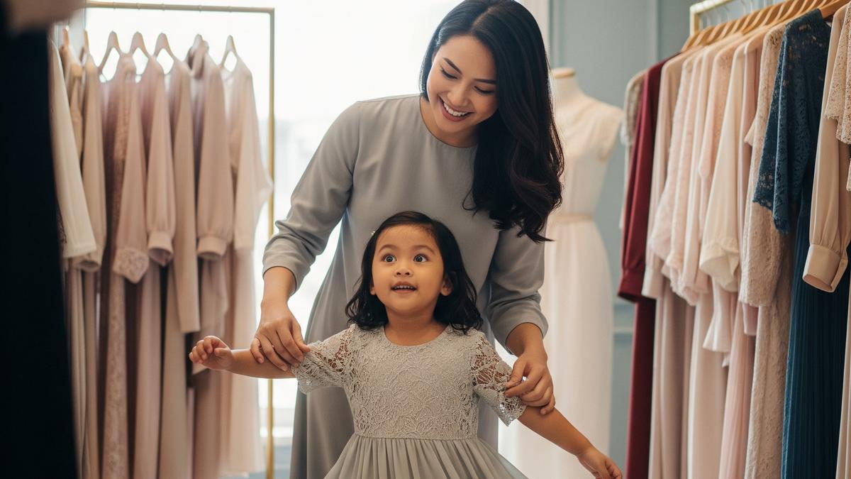 10 Inspirasi Outfit Couple Ibu dan Anak Perempuan Terbaru 2025 yang Sedang Tren