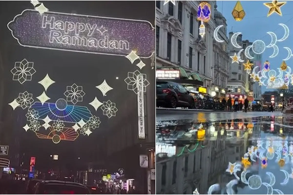 Masuki Tahun Kedua Lampu Ramadhan Menyala di Kota London, Disambut Sukacita